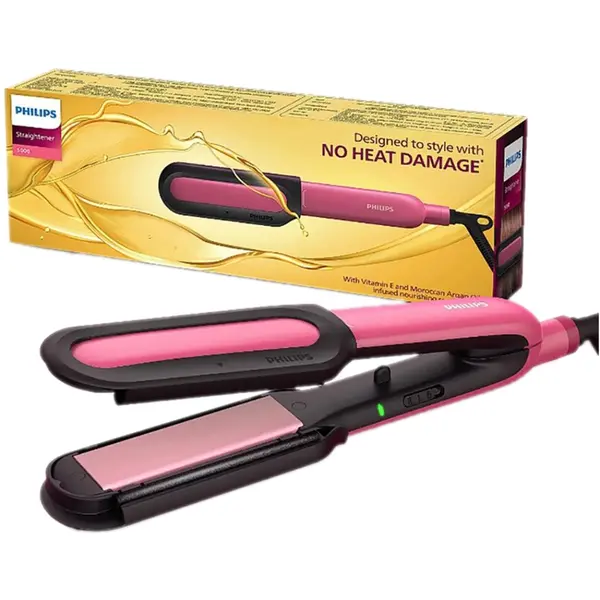 Philips BHS522 NourishCare and SilkProtectCare with Heat Protection Hair Straightener  – View 2